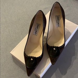 Jimmy Choo Brown Suede Shoes